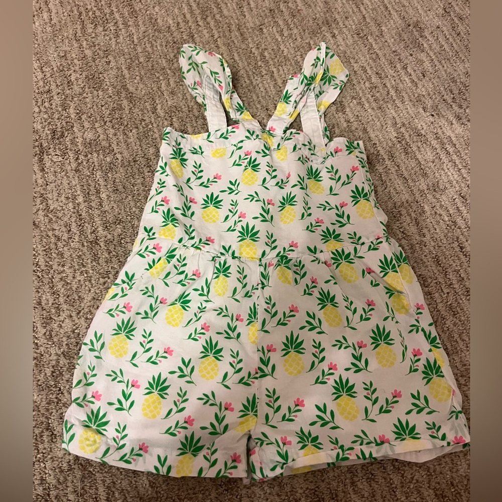 Janie and Jack pineapple romper